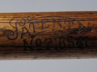 1921 - 22 Antique Patent 716541 Louisville Slugger 31 " H&b Vtg 42 Baseball Bat