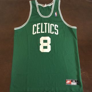 Rare Vintage Nike Nba Boston Celtics Antoine Walker Basketball Jersey