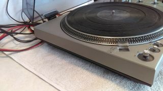 VTG Technics SL - 1300 Direct Drive Automatic Turntable With Dust Cover Good 10