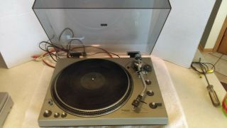 VTG Technics SL - 1300 Direct Drive Automatic Turntable With Dust Cover Good 3