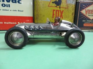 Ingap Vintage Alfa Romeo Tin Toy Race Car