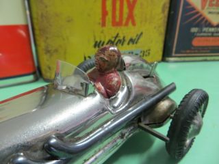 INGAP vintage alfa romeo Tin Toy Race car 4