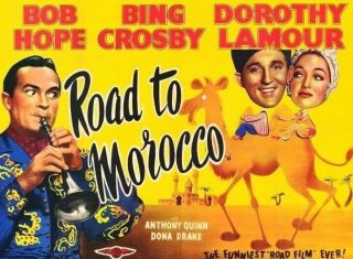 Vintage Movie 16mm Road To Morocco Feature 1942 Film Adventure Drama Comedy