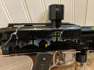 Rare Spanky Graveyard Autococker.  Vintage paintball gun 3