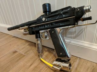 Rare Spanky Graveyard Autococker.  Vintage paintball gun 4