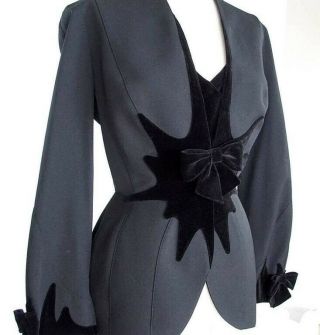 Vintage 1980s Thierry Mugler Suit Size FR 44 US 12 2