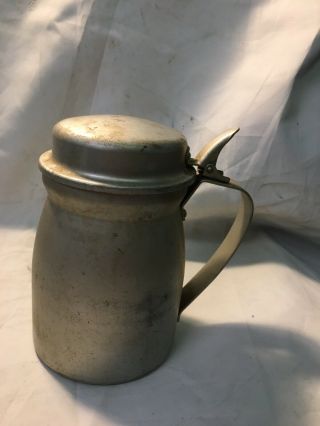 Wwii Us Army Mess Hall Aluminum Pitcher 1941