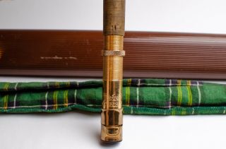 Fenwick Ff75 Vintage Fly Fishing Rod With Case And Green Plaid Sock,  Faralite