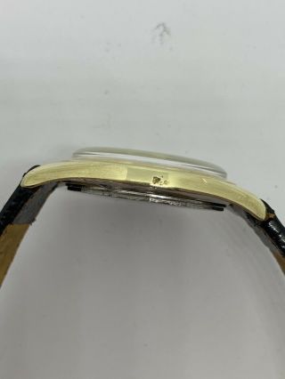 VINTAGE UNIVERSAL GENEVE POLEROUTER DATE AUTOMATIC SWISS MICRO ROTOR CAL 218 - 2 4