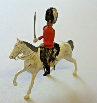 Vintage Britain Lead British Royal Guard On Horseback Made In England