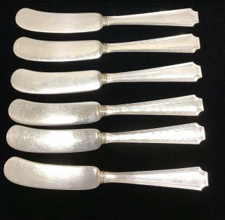 Durgin Fairfax Butter Knife Knives Estate Sterling No Mono