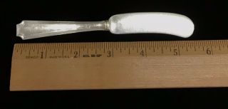 Durgin Fairfax butter knife knives estate sterling no mono 2
