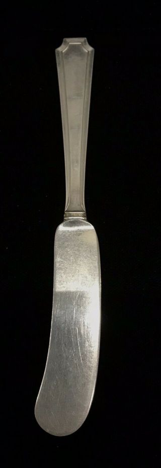 Durgin Fairfax butter knife knives estate sterling no mono 4