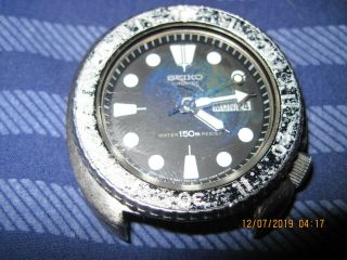 Vintage Seiko Diver 6309 - 7049 Automatic 150m 17 Jewels Turtle Suwa