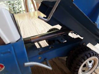Vintage Pressed Steel Blue Tonka,  Hydraulic Pick Up Dump Truck 4