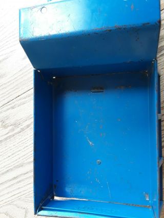 Vintage Pressed Steel Blue Tonka,  Hydraulic Pick Up Dump Truck 8