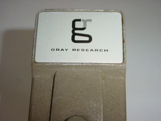 Vintage Gray Research Transcription Turntable Cartridge Headshell & Tonearm 5