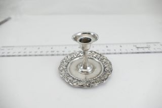 Fine Solid Sterling Silver Taper Stick Louis Xv By Whiting Ca - 1891