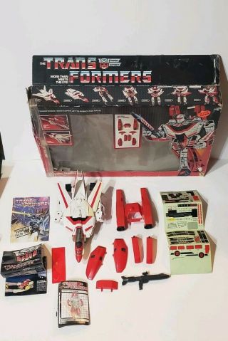 Transformers 1980s G1 Generation 1 Autobot Jetfire Vintage Hasbro
