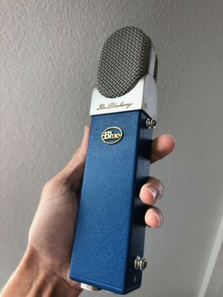 Blueberry Microphone (rarely - No Smoke) Box Incl.  No Mount