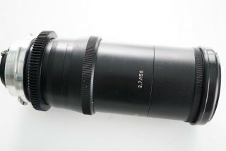 Very Rare OKC - 9 - 150 - 1,  F=150mm /2.  7 (T - 31),  cine lens converted to PL mount, 7