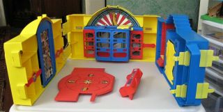 Kenner Hall Of Justice Playset Dc Powers Vintage 1984 - Trap Door