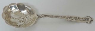 1896 Sterling Silver,  Deep Shell Bowl Serving Spoon - No Monogram