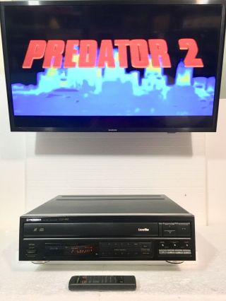 Vintage Pioneer Cld - 990 Laserdisc Cd/cld/ld Player - Minty,  Remote -