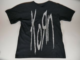 Vintage 90s Korn Life Is Peachy Double Sided Giant Rare T - Shirt Mens Size L