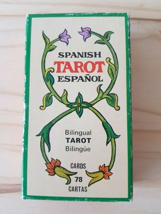 Tarot Cards Spanish Bilingual Vintage 1970s