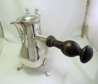 Large 19th Century French Silver Plated Christofle Chocolate Pot