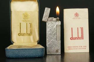 Dunhill Rollagas Lighter - Orings Vintage W/box 652