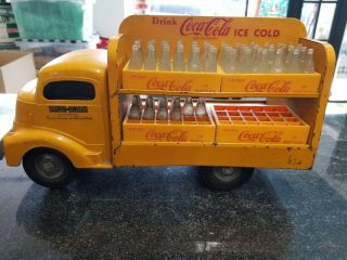 All Vintage 1953 Coca - Cola Gmc Smith Miller Truck W/cases