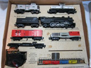 Vintage Post Wwii Gilbert S Scale American Flyer 20730 Champion Steam Engine Set