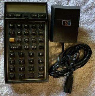 Vintage Hewlett Packard Hp41c Hp 41c Electronic Calculator