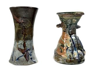 Vtg Studio Ceramics John Glick Plum Tree Pottery Cranbrook Academy Of Art Rare