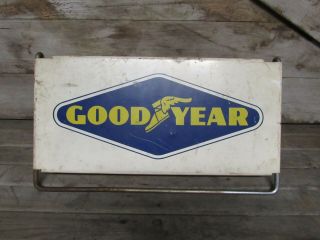 Vintage Good Year Tire Rack Stand Display Sign