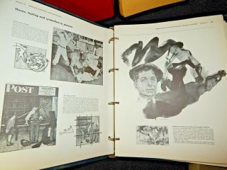 4 Famous Artists Course Vintage Painting Binder Books 1967 Commercial Art Set 7