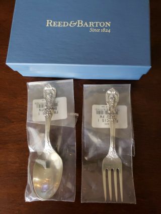 Reed & Barton Francis 1st Sterling Baby Fork & Spoon Set