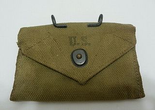 Us Army 1948 Carlisle Bandage Pouch Duck And Command Co.
