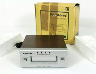 Panasonic RS - 853 Vintage Stereo 8 Track Tape Deck . 4