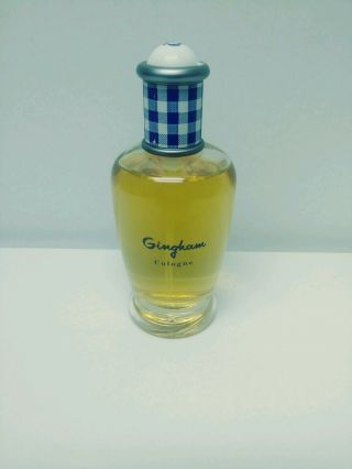 Vintage Bath & Body Perfume Gingham Colonge Spray 2fl.  Oz.