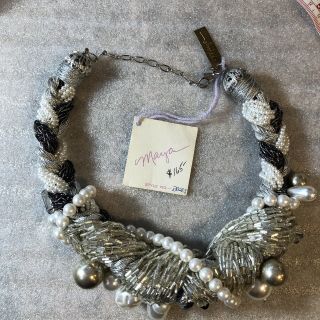 Maya Evangelista Vintage Necklace Signed