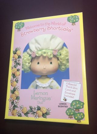 Lemon Meringue MIB Strawberry Shortcake Danbury Porcelain Collector Doll 2