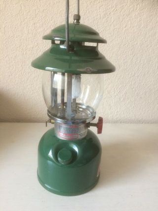 Vintage Coleman Lantern 200A700 Green Lantern Dated 3/1981 3