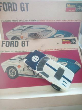 1/32 Slot Car Vintage Monogram Ford Gt