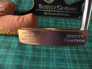 Scotty Cameron Putter 1996/500 Special Issue DEL MAR Copper RARE 10