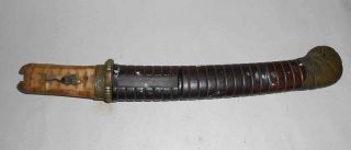 Antique Japanese Tanto Samurai Knife Wwii Or Earlier