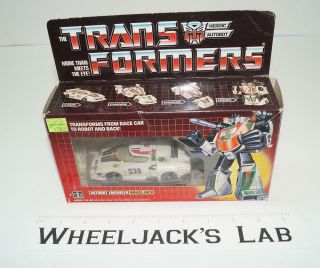 Wheeljack Mib 100 Complete 1985 Vintage Hasbro Action Figure G1 Transformers