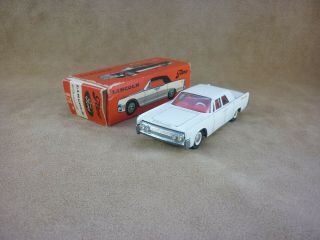 Tekno Denmark 829 Lincoln Continental White,  Box - Vintage Model (s)